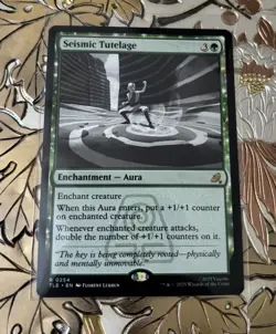 MTG Magic Avatar Eternal Jumpstart R Seismic Tutelage 0254 - Image 1