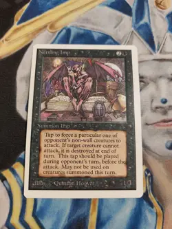 Nettling Imp MTG Unlimited Uncommon Black Creature Slightly Played x1 GG6 - Image 1