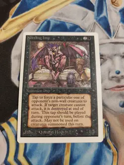 Nettling Imp MTG Unlimited Uncommon Black Creature Slightly Played x1 GG6 - Image 2