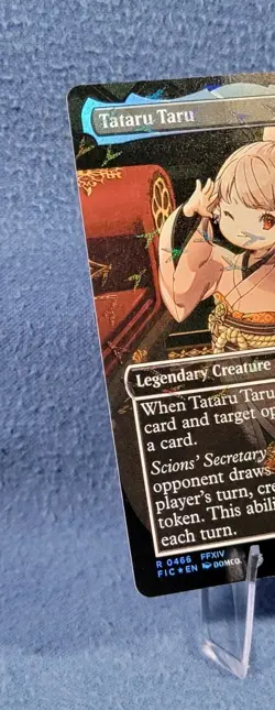 Tataru Taru (Borderless) (Chocobo Track Foil) - Commander: FINAL FANTASY MTG - Image 3