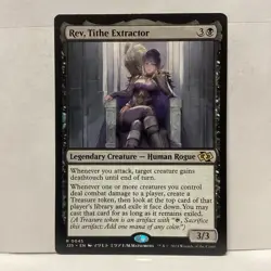 MTG Rev, Tithe Extractor Magic: The Gathering Foundations Jumpstart Rare #0045 - Image 1