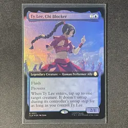 Ty Lee, Chi Blocker (Extended Art Foil) Rare MTG Avatar - Image 1