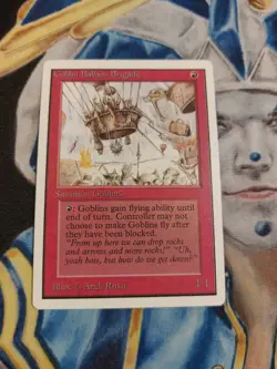 Goblin Balloon Brigade MTG Unlimited Uncommon Creature Slightly Played x1 GG7 - Image 2