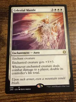 MTG Magic The Gathering Celestial Mantle tough rare pull! - Image 1