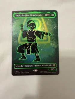 Toph, the First Metalbender (Borderless) (Neon Ink Foil) Avatar: The Last... - Image 1