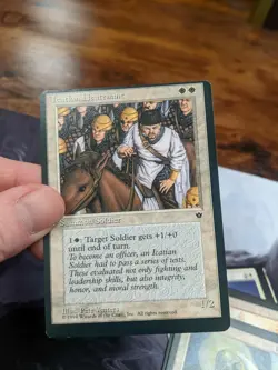 Icatian Lieutenant Fallen Empires off center miscut misprint error - Image 1