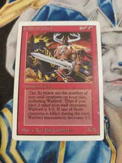 Keldon Warlord MTG Unlimited Uncommon Red Creature Moderately Played x1 GG10 - Image 1