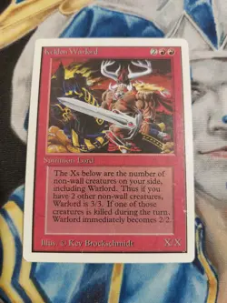 Keldon Warlord MTG Unlimited Uncommon Red Creature Moderately Played x1 GG10 - Image 2