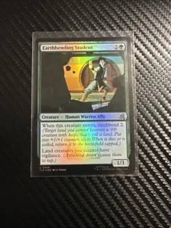 Earthbending Student FOIL 0249 Avatar Eternal TLE MTG Uncommon Unplayed Mint NM - Image 1