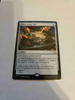 White Lotus Tile MTG Avatar: TLA Nm/M - Image 1