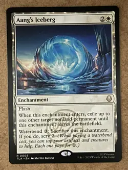 Aang's Iceberg - Avatar: The Last Airbender TLA - NM MTG - Image 1