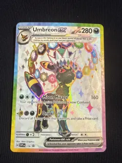 Pokemon Umbreon ex SVP 176 Premium Figure Collection Black Star Promo #7 - Image 1