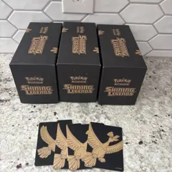 3 EMPTY ETB Sun & Moon Shining Legends Pokemon TCG Elite Trainer Boxes- No Cards - Image 3