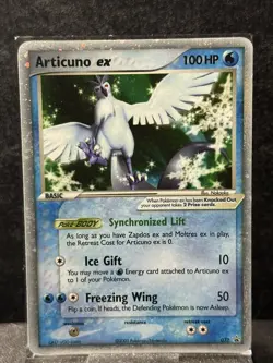 Pokemon Articuno ex 032 Nintendo Promos - Image 1