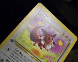Pokemon TCG - EEVEE - 1ST EDITION - #51 - JUNGLE (1999) - VINTAGE - WOTC - MP/LP - Image 3