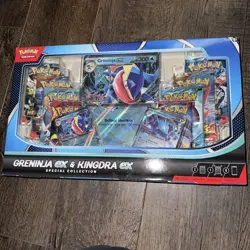 Pokemon Greninja ex & Kingdra ex Special Collection - New & Sealed - Image 1
