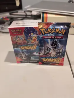 Pokemon Surging Sparks Booster Bundle And Vending Machine Pack Factory Sealed - Image 1