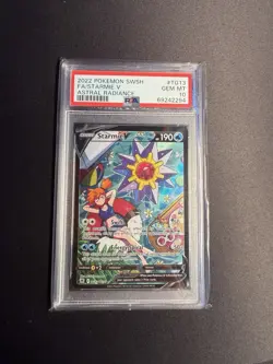 Pokemon Starmie V Astral Radiance Full Art #TG13 PSA 10 English - Image 2