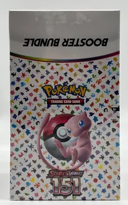 2023 Pokemon Scarlet & Violet 151 Booster Bundle 10-Box Display Case Sealed - Image 1