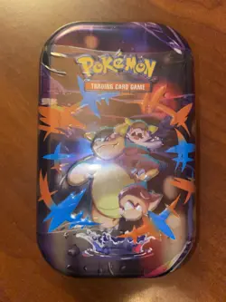Pokemon TCG Mega Evolution Mini Tin [Mega Kangaskhan Art] Mega Heroes New/Sealed - Image 1
