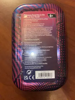 Pokemon TCG Mega Evolution Mini Tin [Mega Kangaskhan Art] Mega Heroes New/Sealed - Image 2