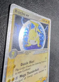 Raichu ex - Pokemon Card TCG - Sandstorm (SS) Ultra Rare Holo - Image 2