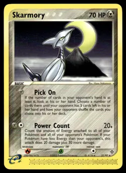 2003 EX - Dragon Skarmory Basic/Rare #21 - Image 1