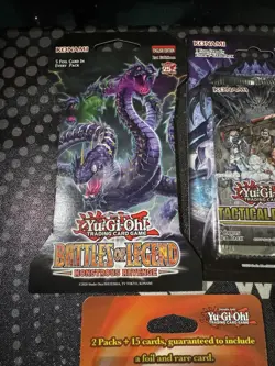 LOT of 5 YuGiOh Blister Packs Age Of Overlord And More! - Image 2
