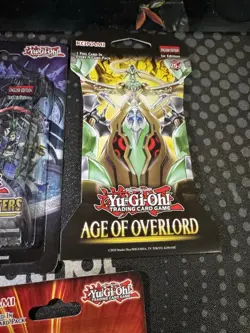 LOT of 5 YuGiOh Blister Packs Age Of Overlord And More! - Image 4