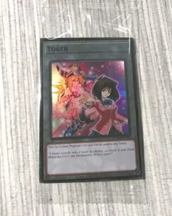 FACTORY SEALED YU-GI-OH! TOKEN TKN5-EN022 Tea & Dark Magician Girl ALIN NM/MINT - Image 2