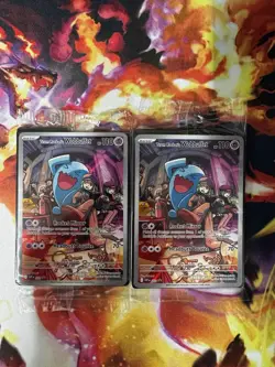 Team Rocket's Wobbuffet 203 Sv: Scarlet & Violet Promo Cards SEALED - Image 1