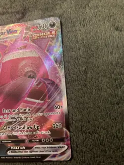 Pokemon TCG Fusion Strike Gengar VMAX Ultra Rare Holo Card 157/264 - Image 3
