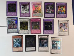 14 Card Collection Lot Japanese Ultimate Rares Cyber End Dragon TDGS Yugioh - Image 1