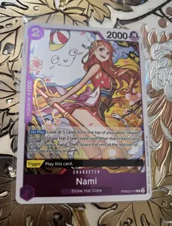 One Piece Card Game Nami PRB02-012 R Foil The Best Vol. 2 English AUC - Image 1