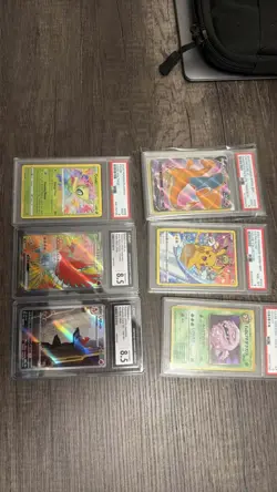 pokemon graded charizard psa cgc graded cards lot ! - Image 1