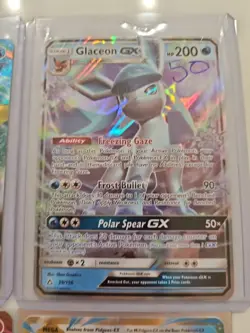 Pokemon Lot of 4 GX VMAX Mega EX Ultra Rare Holo Cards Near Mint - Image 3