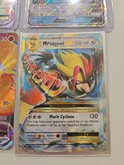 Pokemon Lot of 4 GX VMAX Mega EX Ultra Rare Holo Cards Near Mint - Image 5