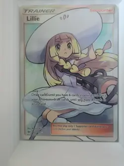Lillie 147/149 SM Ultra Rare Base Set Card Near Mint NM Condition - Image 1