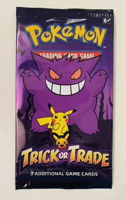Pokemon Trick Or Trade Halloween 3 Card Pack 🔥Free Shipping 🔥 Factory Sealed - Image 1