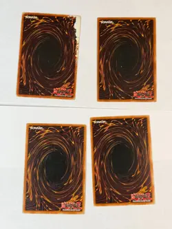 4x Card Collection Lot MRD LOB LOD 1st EditioN Barrel Dragon Dark Hole Yugioh - Image 2