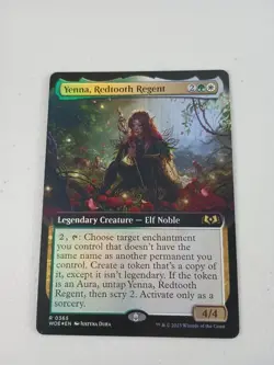 MTG Yenna, Redtooth Regent (Extended Art): Wilds of Eldraine Magic NM - Image 1