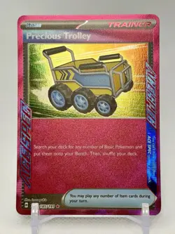 Pokemon TCG Precious Trolley ACE SPEC Rare Surging Sparks Card 185/191 NM - Image 1
