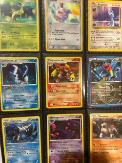 Huge Binder Collection Lot Pokemon Cards Mixed Vintage Stamped Packs GX EX WOTC - Image 1