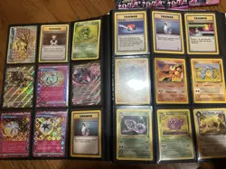 Huge Binder Collection Lot Pokemon Cards Mixed Vintage Stamped Packs GX EX WOTC - Image 2