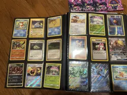 Huge Binder Collection Lot Pokemon Cards Mixed Vintage Stamped Packs GX EX WOTC - Image 3