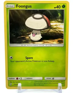Pokemon Sun & Moon UNIFIED MINDS 13/236 Foongus 4X Mint/NM Common 4 Cards TCG X4 - Image 2