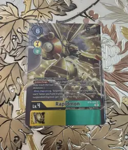 Digimon Card Game BT8-039 SR Rapidmon Alternate Art - Image 1