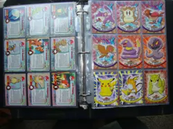 1999 Topps Pokemon Base set of all 72 cards with Charizard & Pikachu mixed logo - Image 3