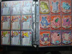 1999 Topps Pokemon Base set of all 72 cards with Charizard & Pikachu mixed logo - Image 4
