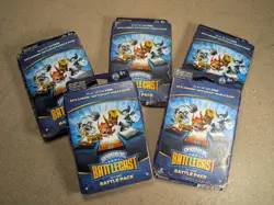 5 Packs Of Skylanders Battlecast 25 Card Booster Packs - 125 Cards Total - Image 1